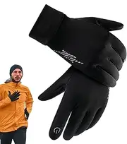[Générique] Unisex Winter Gloves, Ski & Snow Gloves - Thermal Wearable Windproof Touch Gloves | Warm Reflective Striking Gloves for Running, Cycling, Driving, Hiking