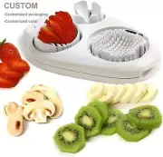 3 in 1 Egg Slicer for Hard Boiled Eggs Heavy Duty, Multipurpose Egg Food Cutter~