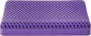 TPE Pectin Pillow Jelly Pillow Washable Pillow Gel Pillow Purple Honeycomb Pillow(38 * 25 * 5/7cm)
