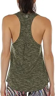 [icyzone] Workout Tank Tops for Women - Athletic Yoga Tops, Racerback Running Tank Top, Gym Exercise Shirts