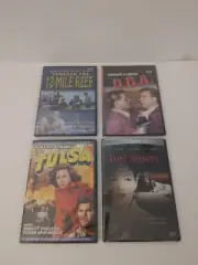 4 DVDS: Fort Algiers/ Beneath The 12-Mile Reef/ D.O.A/ Tulsa