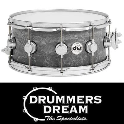 DW Collectors Series 14" x 6.5" Concrete Snare Drum - DRVC6514SVS