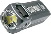 NITECORE Tup Grey Rechargeable LED Keychain Flashlight Light, 1000 Lumens, Gray