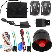 Mikinona 1Set Car Security System with Keyless Entry Remote Start Antitheft Alarm for Vehicle Protection Compatibility Convenient Door Locking Enhanced Security Features