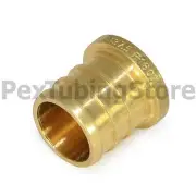 (100) 1" PEX Plugs - Brass Crimp Fittings