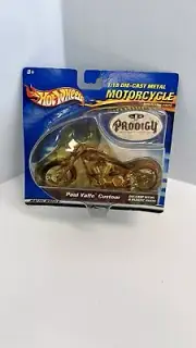 Hot Wheels Paul Yaffe Custom Prodigy 1:18 Scale Motorcycle Mattel 2001 Vintage