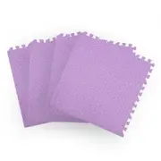 EVA Foam Kids Play Mat Floor Purple