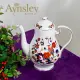 【英國Aynsley】天堂鳥系列 約克骨瓷茶壺(1200ml) 喬遷禮 入厝禮