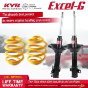 Front KYB EXCEL-G Shock Absorbers Lowered King Springs for SUBARU Forester SF5 (for: Subaru)