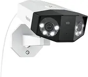 [REOLINK] Duo 3 PoE 16MP UHD Dual-Lens PoE Security Camera with 180° Panoramic View, Motion Track, F1.6 Color Night Vision, Person/Vehicle/Animal Detection, 2 Way Talk, Supports 24/7 Recording