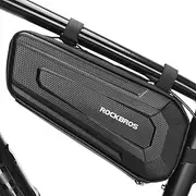 ROCKBROS Frame Bag - Triangle Storage Bag for Bicycle Under Top Tube - Water-Resistant EVA Cycling Accessories Pouch for Mountain and Road Bikes