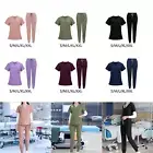 Nursing Uniforms Scrub Set Nursing Work Suits Nurse Top Pants Comfortable