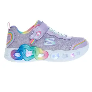 【SKECHERS】女童系列 燈鞋 INFINITE HEART LIGHTS(303751LLVMT)