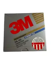 3M high density format a DS, HD diskettes IBM AT Compatible box of 10 - 5 1/4