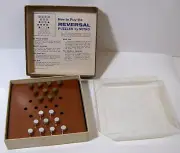 Vintage 1964 Setco Reversal Puzzler Game Strategy Brain Teaser