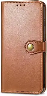 [YukeTop] Case for Oppo A57, PU Leather Flip Folio Wallet Cover, with Card Slots, Case Cover for Oppo A57.(Brown)