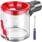Replacement Dust Collection Box Containers Compatibility for Dyson V7 V8 SV10 SV11 Vacuum Cleaner Accessories Trash Can Dust Cup 967699-01