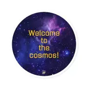 Cosmos Round Stickers - Indoor, Outdoor, Space Stickers, Astronomy Sticker