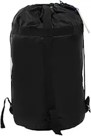 PAMINGONO Sleeping Bag Compression Sack Waterproof Large Duffle Bag Storage Travel Black