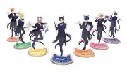 Obey Me! Black Cat Cafe Acrylic Stands Mixx Garden Collaboration Lucifer Mammon