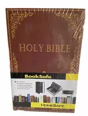 Book Safe Cash Jewelry Box Coded Lock Holy Bible Hidden Safe