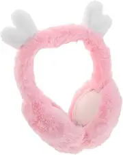 [FOMIYES] Plush Winter Earmuffs Cute Animal Ear Warmers for Soft Fleece Design for Cold Protection Lightweight and Comfortable Ear Covers