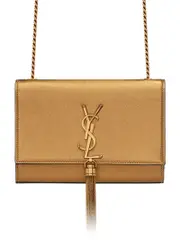 Saint Laurent Kate Small with Tassel in Laminated Leather
