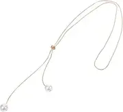 [BUTIFULSIC] Adjustable Necklace for Women Dainty Chain Jewelry for Weddings Celebrations Fashionable Skin-friendly Design Unique Style for Every Outfit