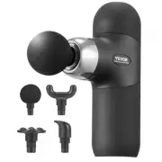 Deep Tissue Massage Gun Percussion Massager 4 Speed Levels 4 Attachments
