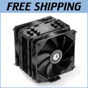 Ultra-Quiet 5 Heatpipe CPU Cooler with Dual 120mm PWM Fans - Intel/AMD Ready