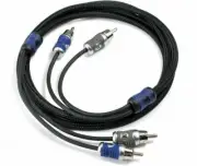 NEW KICKER QI23 2-CHANNEL RCA AUDIO INTERCONNECT CABLE 3 METERS (9.9 ft.) QI-23