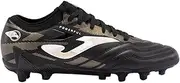 [Joma] Soccer Cleats for Firm Ground (FG), Synthetic Upper, Sock System, Exo Counter Heel, Lightweight and Durable
