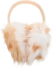 [COSMEVIVI] Faux Fur Warm Earmuffs Plush Outdoor Ear Covers for Women Soft Fluffy Ear Muff for Winter