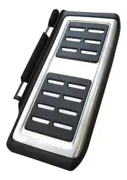 Original Audi Foot Rests Base Tray Stainless Steel for A3 S3 8V/Q2 / Tt III 8S