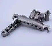 Titanium Alloy Tune-O-Matic Roller Bridge Tailpiece Fit Gibson Epiphone Les Paul