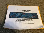 2015 Row By Row Quilt Kit Pattern Fabric Kit RxR H2O Theme Fish Octopus Angle