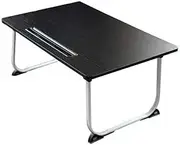 Laptop Desk,Laptop Bed Table Black Minimalist Computer Table, Laptop Table Folding Bed Small Table Study Table Dining Table