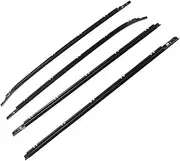 Car Side Window Weather Strip Window Glass Waterproof Pressure Weatherstrip Sealing Trim Compatible for Hyundai I30 2008-2011 822102L000