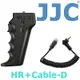 JJC快門線把手HR+Cable-D(相容Panasonic原廠DMW-RSL1快門線)適S1H,S1R,S1RM,S1M,S1,S5 IIx,S5K,GH6,GH5,G9,FZ1000 II