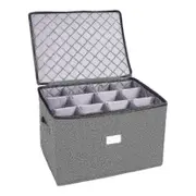 Wine Glass Storage Holds 12 Wine Glasses Or Wine Foldable Storage Box Can Also Be Used For Clothing Shlm
