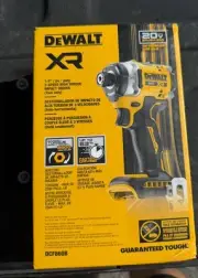 DeWALT DCF860B 20V XR 1/4" Hex Brushless Impact Driver. New 2024 Bare Tool Only
