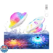 YDXZBC Floating Pool Lights, Pool Lights That Float with Remote, Rechargeable