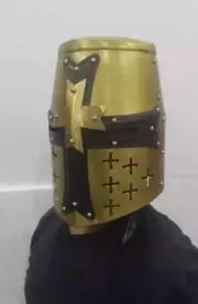 MEDIEVAL HELMET CRUSADER KNIGHT TEMPLAR SUGAR LOAF ARMOR- MEDIEVAL HELMET