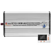 VoltX 12V 1KW Pure Sine Wave Inverter + LCD Display