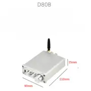 HiFi 2.0 Channel Stereo Power Amplifier Mini Class D Home Desk Digital Audio Amp