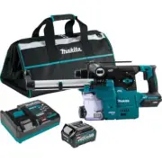 Makita Power Tools 40V Max Xgt Brushless Cordless Rotary Hammer Kit + Extractor