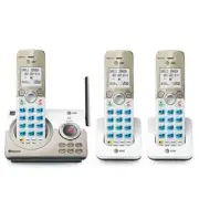 AT&T DL72319 DECT 6.0 3-Handset Cordless Phone for Home with Connect to Cell, Ca