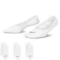 在飛比找momo購物網優惠-【NIKE 耐吉】襪子 隱形襪 船型襪 運動襪 3雙組 W 
