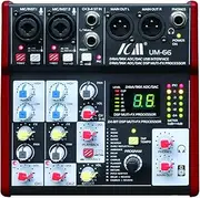 ICM UM-66 4-Channel Mixing Console USB Audio Interface