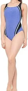 [Speedo] Heather Quantum Splice One-Piece Hyper Blue 12